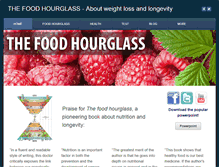 Tablet Screenshot of foodhourglass.com